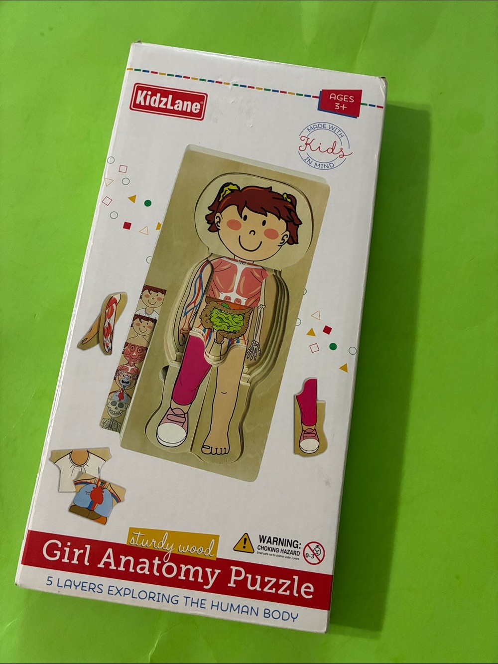 Midland - GIRL ANATOMY PUZZLE (age 3+)